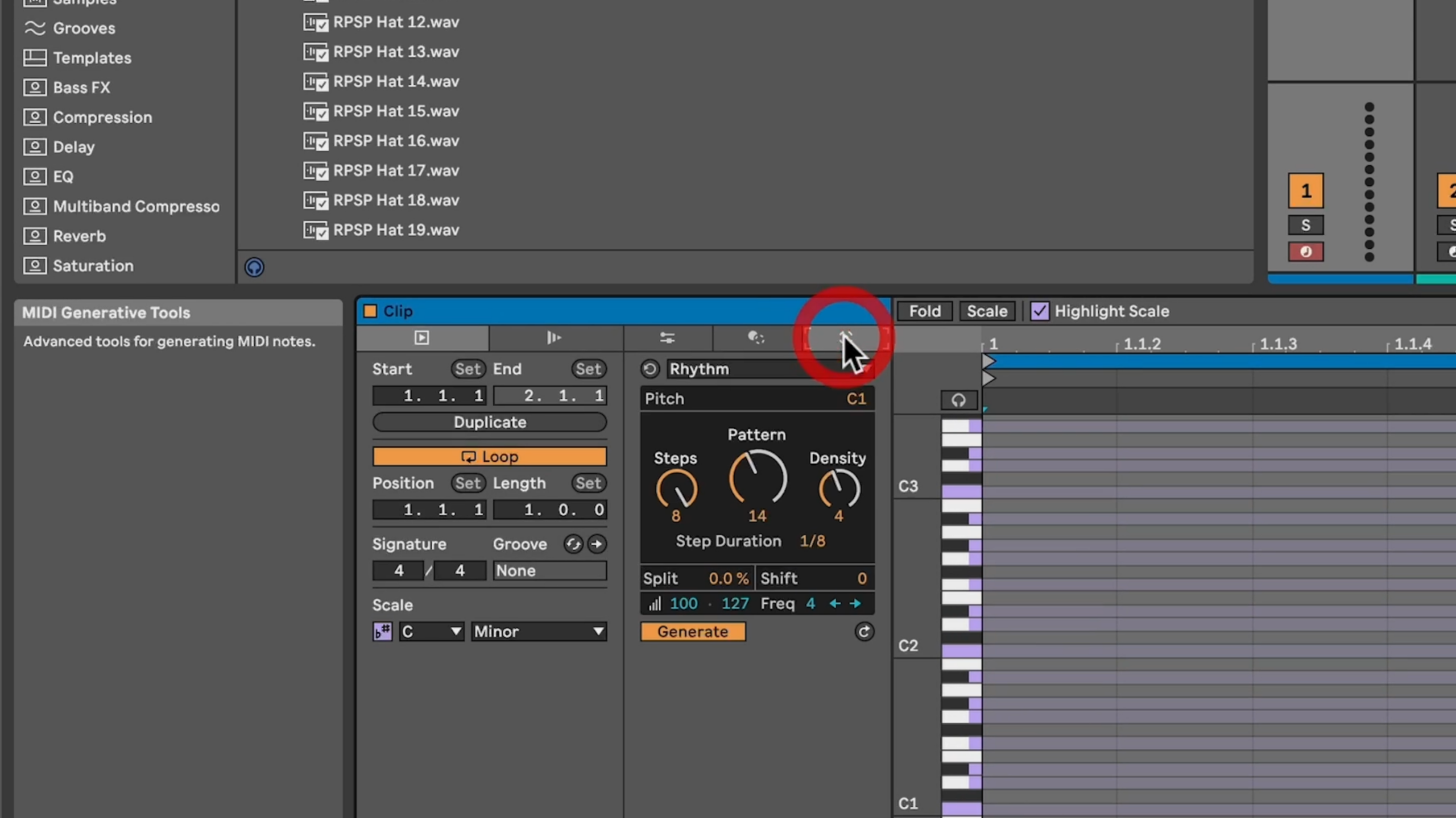 Quick Chords in Ableton 12