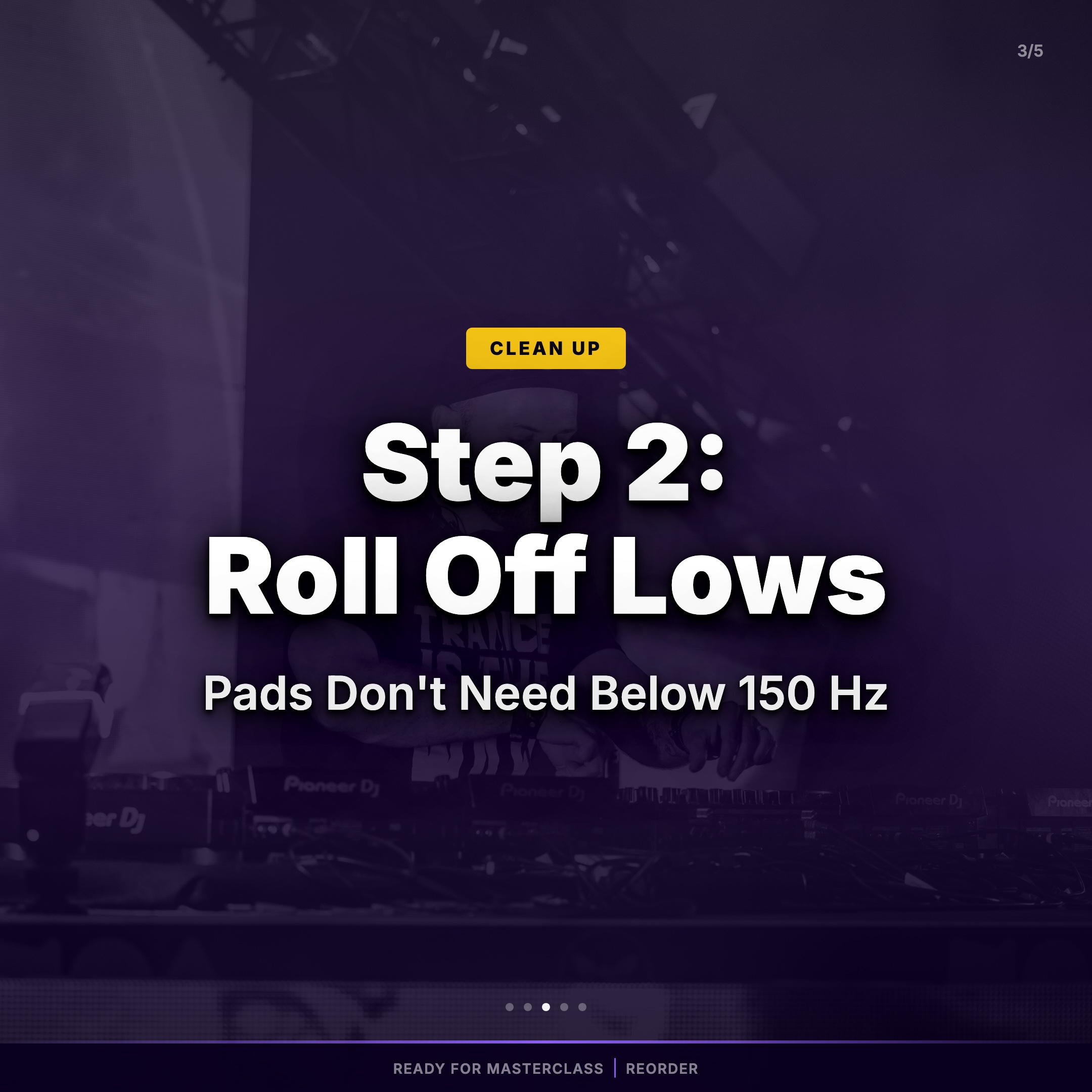 Roll off the lows